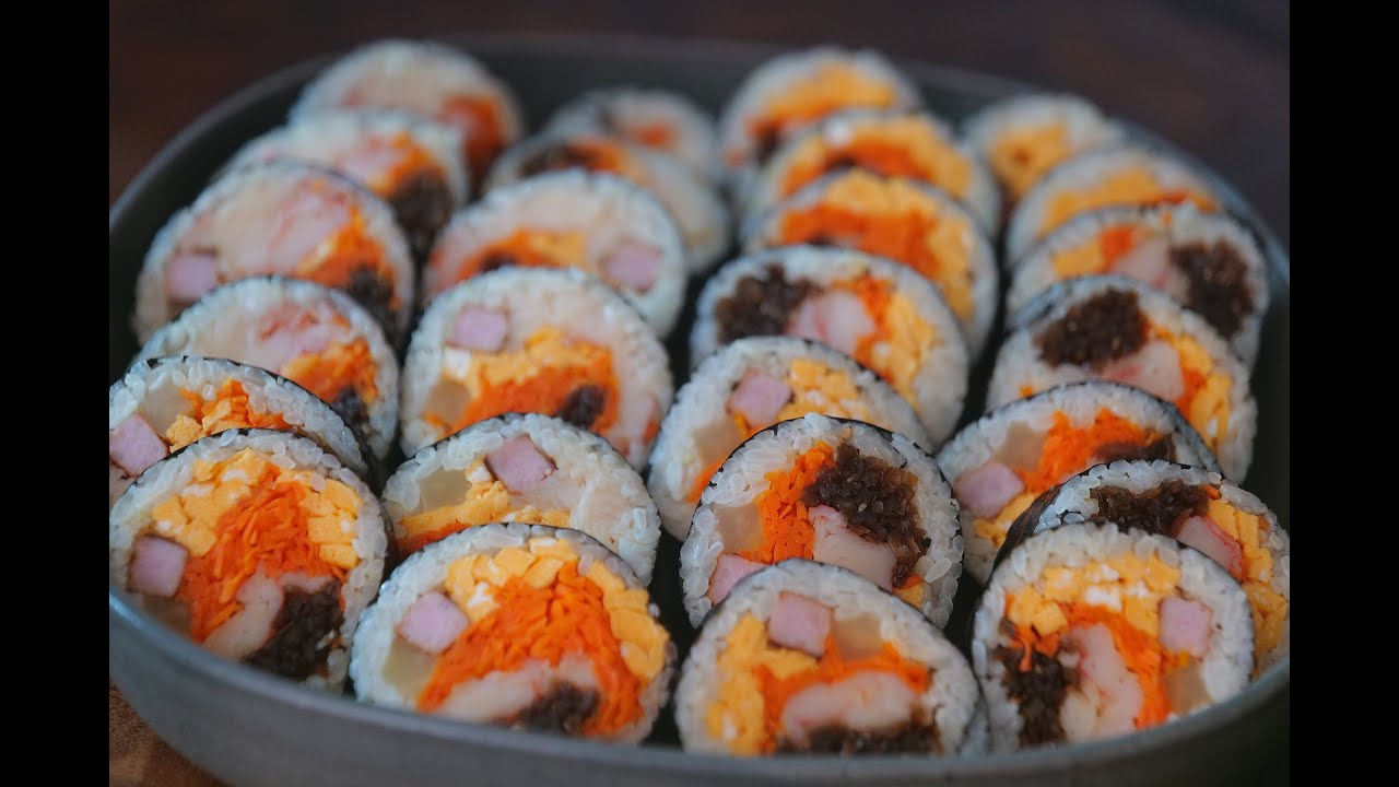 김밥 맛있게 자신있게 도전 해 보세요. 김밥총정리편