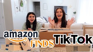 AMAZON MUST HAVES THAT'S SEEN ON TIKTOK! EMMA AND ELLIE