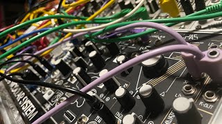 CVRDWELL Modular Synth Live Jam 3, groovy, minimalistic techno with Ziqal Dimension wavetable chords