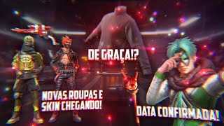 GOLA ALTA DE GRAÇA!? PACOTE CANASTRÃO E SKIN DO BASTÃO COM DATA CONFIRMADA, NOVAS ROUPAS,SKIN E MAIS