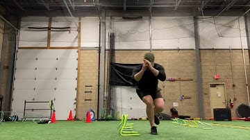 Diagonal Hurdle Hops