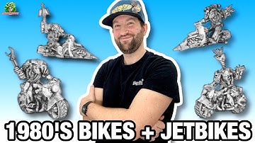 ROGUE TRADER era SPACE MARINES on BIKES - Warhammer 40k