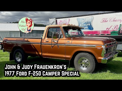 John & Judy Frauenkron's 1977 Ford F-250 Camper Special Pickup