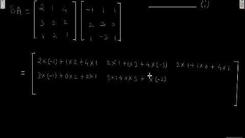 Matrices Lecture   7