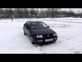 VW Vento snow drift