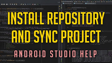 Install Repository And Sync Project in your Android App Projects | Android Studio Help