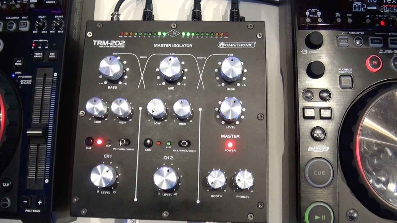 [Prolight+Sound 2016] Omnitronic TRM-202 Mk2