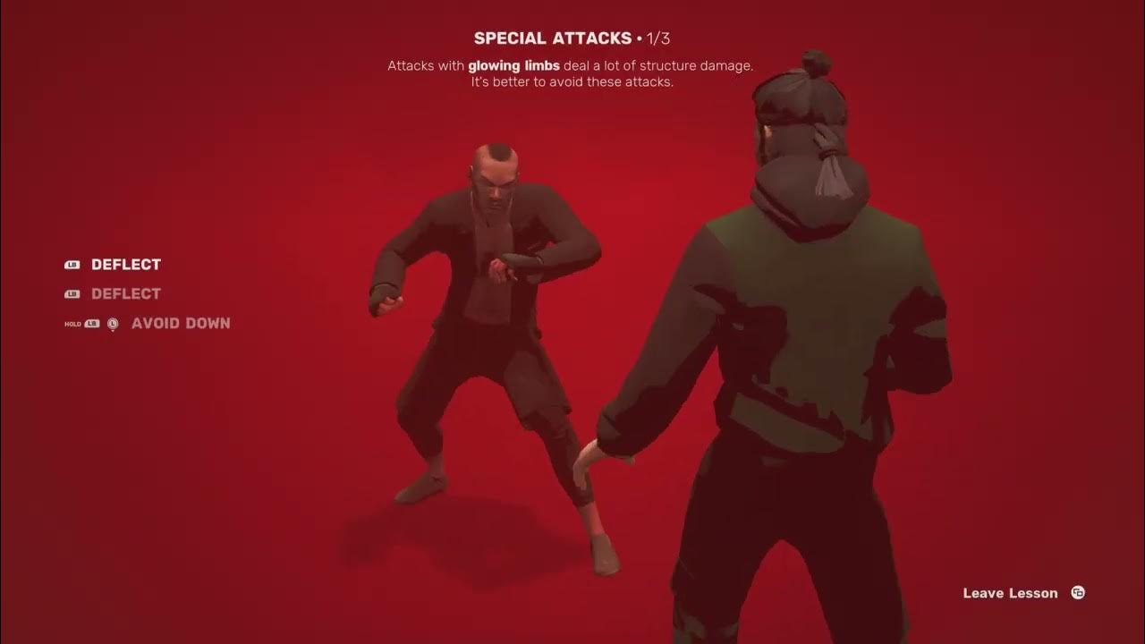 Sifu safehouse training mode lesson 5 enemy special attacks xbox