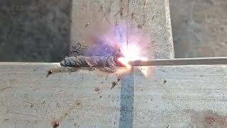 Very few people know the technique of welding thin galvanized tube pipes