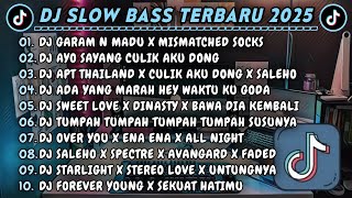 DJ SLOWBASS TERBARU 2025 - DJ GARAM N MADU X MISMATCHED SOCKS - DJ AYO SAYANG CULIK AKU DONG VIRAL