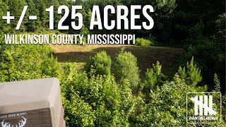 125+- acres in Wilkinson County, MS