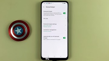 How to install Personal hotspot on OPPO Reno2 F Android 11