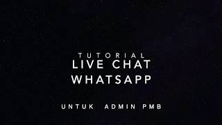 [ADMIN PT] [ADMIN PMB] TUTORIAL SETTING LIVE CHAT DI HALAMAN PMB (PENERIMAAN MAHASISWA BARU)