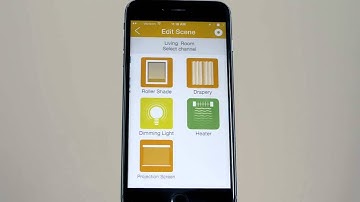 Somfy MyLink Create and Execute Scenes Tutorial