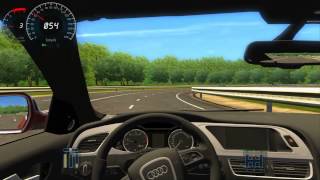 City Car Driving - Audi RS4 | LOGITECH G25 |