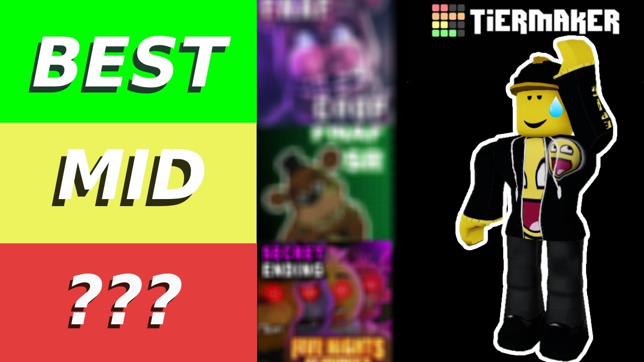 Roblox FNAF Games Tier List Reupload YouTube roblox-fnaf-games-tier-list-reupload-youtube