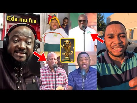 Nkwaseafuo! John Mahama & Kevin Taylor in troublé over Black Stars defeat; Twene Jonas fires them