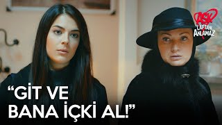 Leyla, Hazala Emirler Yağdırıyor Aşk Laftan Anlamaz