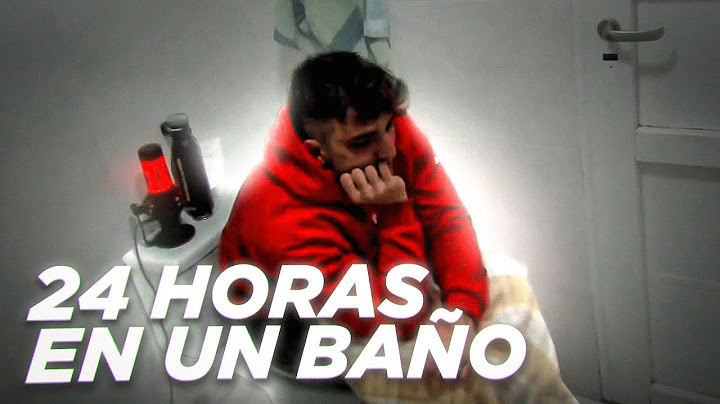 24 HORAS ENCERRADO EN UN BAÑO (TERMINA MAL)