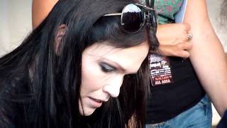 Tarja Turunen autography session (Masters of Rock 2010 HD)