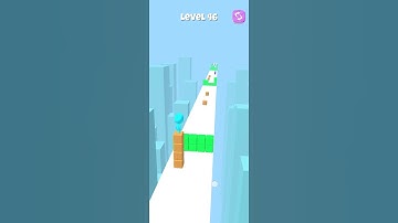 Perfect Cube Run level 46 (Android iOS) gameplay #short #viralshorts