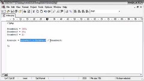 Beginner PHP Tutorial - 22 of 200 - Arithmetic Operators  (www.dynamicwebart.com)