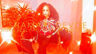 Shamari DeVoe (Blaque) at the DTRL Excel Fall Fashion Show (2023)