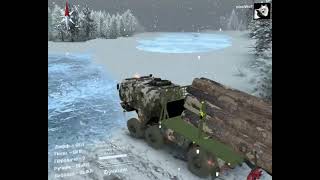 SpinTires Карта Реальные дальнобойщики 5 часть 3