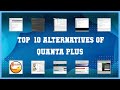 Quanta plus  top 12 alternatives of quanta plus