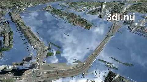 3Di Rotterdam Flood Simulation