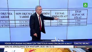 Faturalarda İlk Okuma Ve Son Okuma Tari̇hleri̇ Tüketi̇ci̇ Bi̇li̇nci̇