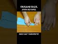 COMO HACER un AVION DE PAPEL #shorts #aviondepapel #origami