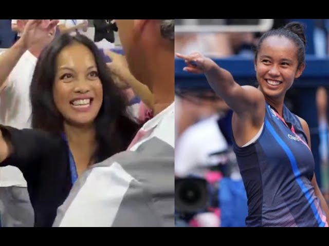 Leylah Fernandez Filipino Mother Irene On Fire At The Us Open Video Tennis Tonic News Predictions H2h Live Scores Stats