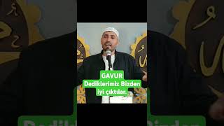 Gavur Dediklerimiz bizden iyi çıktılar bu konuda.