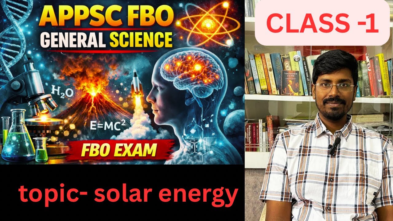 General science CLASS- 1| Appsc exams 