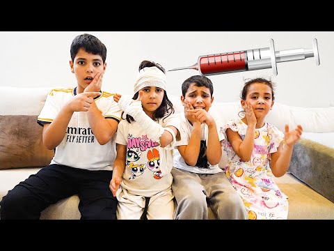 ميمي انكسرت يدها بسيكل شوفوا شو صار شفا