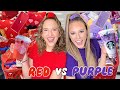 Red  vs purple  target shopping challenge