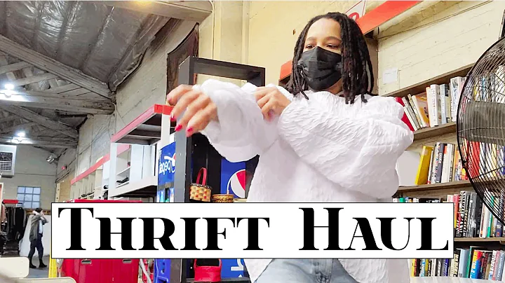 Thrift with Me | Spring 2022 Trends!! | Styling Try-on Haul |  Model Image
