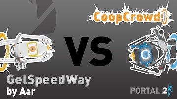 Portal 2 Custom Map - Gel Speedway "What the fudge?!"