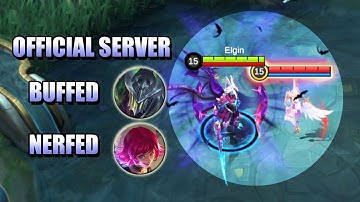 OFFICIAL SERVER UPDATE - ARGUS BUFF, BEATRIX NERF - MOBILE LEGENDS PATCH