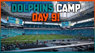 Miami Dolphins 2026 Training Camp Day 9: Stadium Practice Footage!