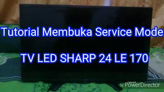 Tutorial Membuka Service Mode TV led sharp