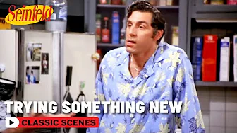 Kramer Tries Mousse | The Apartment | Seinfeld