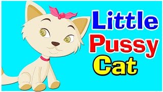 I Love Little Pussy Song - Nursery Rhyme I English Rhymes For Babies | Kids  Songs | Poem For Kids - YouTube