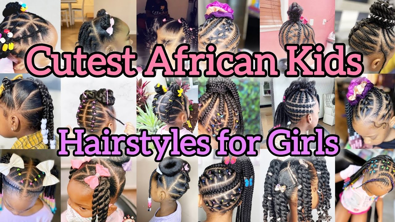 💯Cutest African Kids Hairstyles for Girls / Trending Styles 2026 
