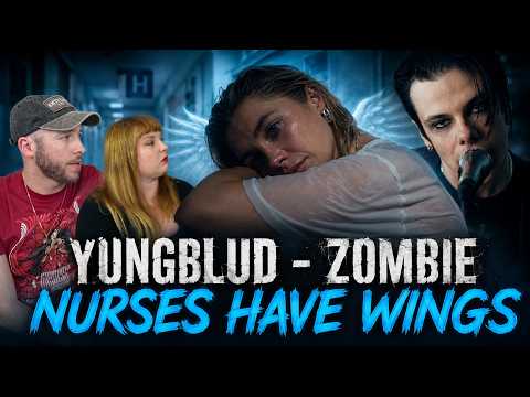 NURSES HAVE WINGS 👩‍⚕️🪽 | YUNGBLUD - Zombie (Official Music Video) | FIRST TIME REACTION