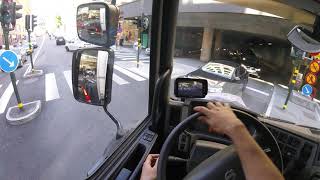 Volvo FL - City Truck driving, GoPro headmount POV. July 2016 screenshot 2