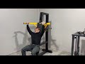 Linear Shoulder Press Plate Loaded 1PXL