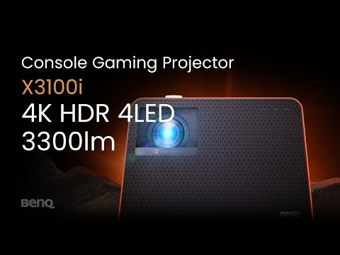 BenQ X3100i Gaming Projector | Designed for Game Consoles