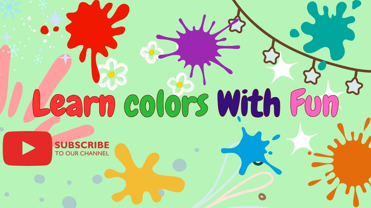 Fun Colors Song for Kids | Learn Colors with Music & Animation | Tiny ...
